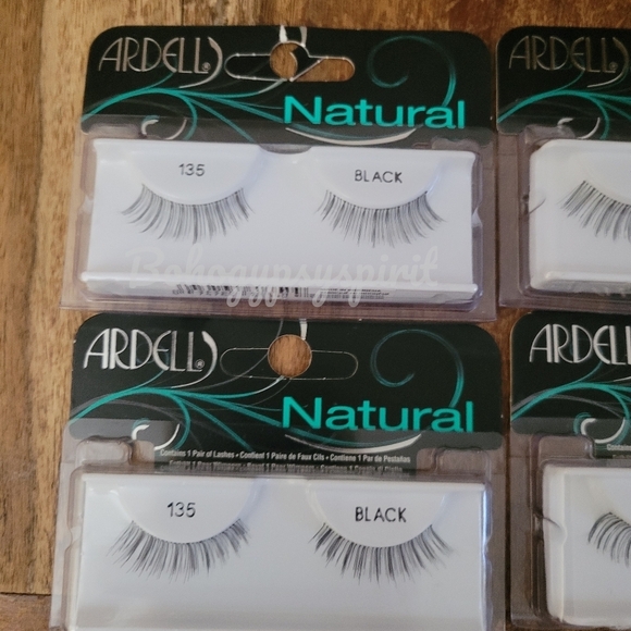 4 Pairs - Ardell Professional Natural Lashes Bundle, Black 135 - Picture 4 of 7
